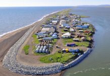 l’île de Kivalina de l’Alaska menacés de disparition l'île de Kivalina de l'Alaska menacés de disparition