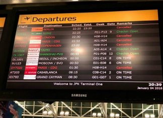 Des Français bloqués à l’aéroport JFK à cause de la météo Des Français bloqués à l'aéroport JFK à cause de la météo