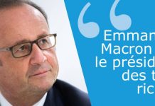 Macron est le « président des très riches » : Hamon pilonne Hollande Macron est le "président des très riches" : Hamon pilonne Hollande