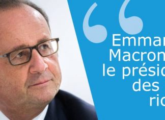 Macron est le « président des très riches » : Hamon pilonne Hollande Macron est le "président des très riches" : Hamon pilonne Hollande