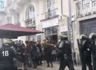 Nantes : Une vidéo des CRS fait polémique Nantes : Une vidéo des CRS fait polémique