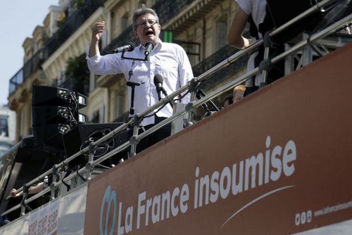 Tension entre Ruffin et Mélenchon pour la fête à Macron