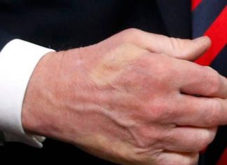 La poignée de mains Macron-Trump au G7 (Photo) La poignée de mains Macron-Trump au G7 fait jaser