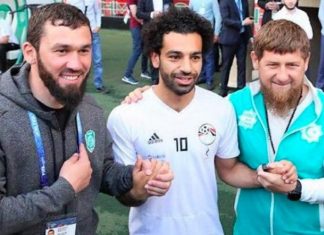 Salah, Kadyrov : la photo polémique Salah, Kadyrov : la photo polémique