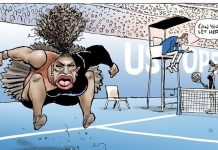 Le Caricature polémique de Serena Williams Le Caricature polémique de Serena Williams