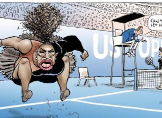Le Caricature polémique de Serena Williams Le Caricature polémique de Serena Williams