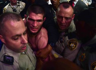 Khabib dévore McGregor, bagarre générale dans la salle (Vidéo) Khabib dévore McGregor, bagarre générale dans la salle (Vidéo)