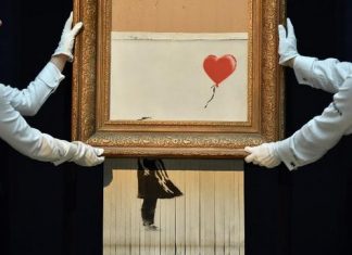 La destruction de l’œuvre de Banksy (Vidéo) La destruction de l'œuvre de Banksy (Vidéo)