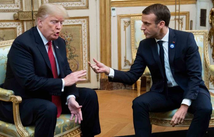 Donald Trump critique l'armée européenne de Macron