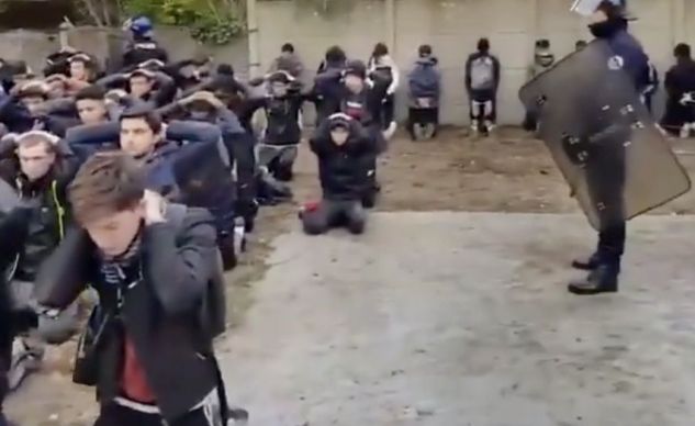 Arrestation de lycéens à Mantes-la-Jolie (Vidéo)