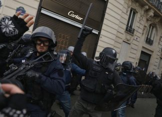 Gilets jaunes acte 5: le même dispositif que samedi dernier (Détail) Gilets jaunes acte 5: le même dispositif que samedi dernier (Détail)