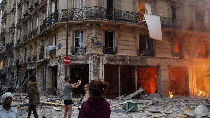 Explosion immeuble, rue Trévise à Paris : plusieurs blessés, certains graves