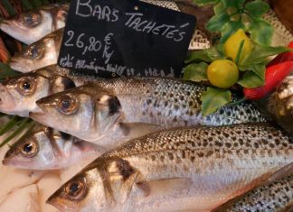 Un ver parasite dans un poisson à la poissonnerie d’Intermarché Un ver parasite dans un poisson à la poissonnerie d'Intermarché