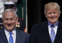 Trump offre à Nétanyahou la reconnaissance de l’annexion du Golan (détail) Trump offre à Nétanyahou la reconnaissance de l'annexion du Golan (détail)