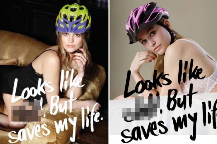 Une publicité pour le casque à vélo accusée de sexisme en Allemagne
