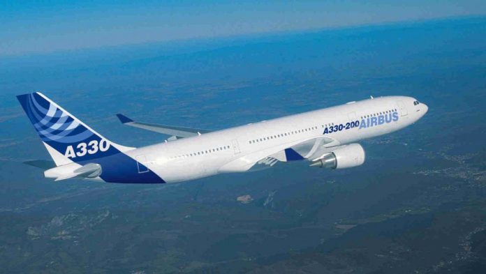 Atterrissage d'urgence d'un Airbus A330 à Taïwan (détail)