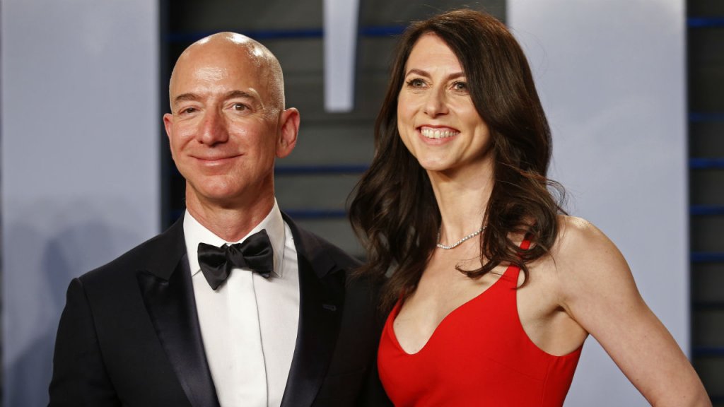 Divorce de Jeff Bezos patron d'Amazon (détail)