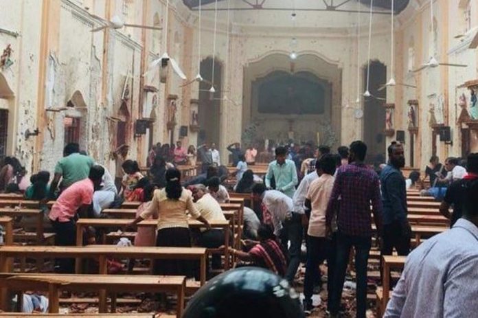 Explosions pendant la messe de Pâques au Sri Lanka (détail)