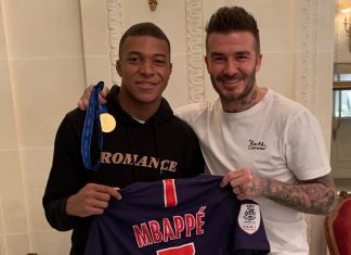 Beckham futur agent de Kylian Mbappé ? (détail) Beckham futur agent de Kylian Mbappé ? (détail)