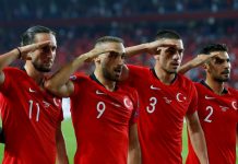 Euro 2020 : Un salut turcs militaire controversé Euro 2020 : Un salut turcs militaire controversé
