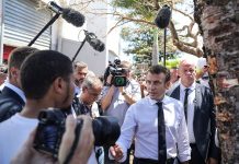 Les deux tiers des Français « mécontents » de l’action de Macron (détail) Les deux tiers des Français "mécontents" de l'action de Macron (détail)