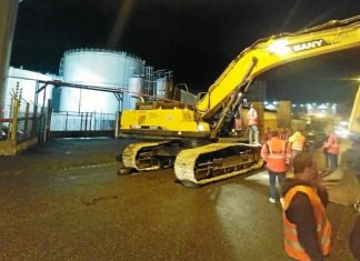 Blocage des dépôts pétroliers dans l’ouest de la France Blocage des dépôts pétroliers dans l'ouest de la France