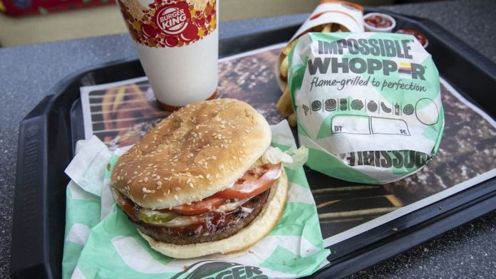 Burger King lance son burger sans viande en Europe