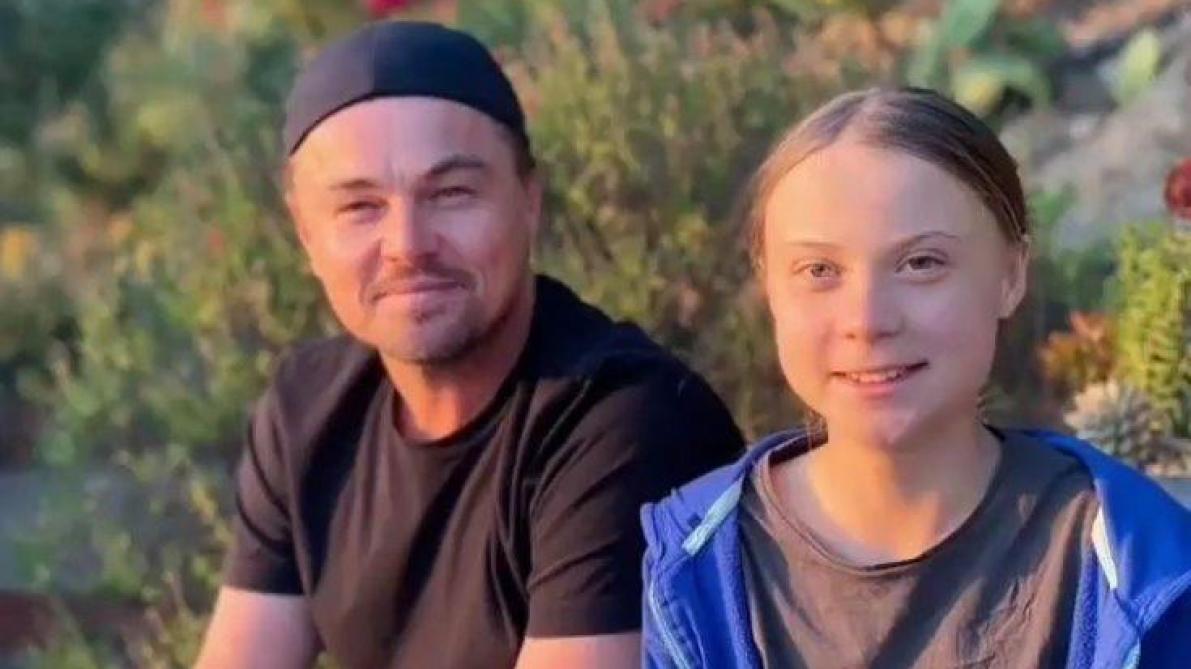 Climat : Leonardo DiCaprio et Greta Thunberg, la rencontre