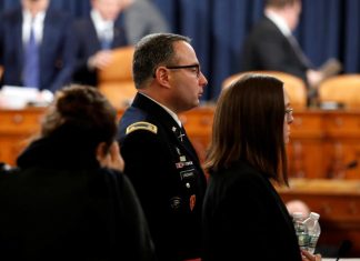 Destitution de Trump : auditions et intimidations (détail) Destitution de Trump : auditions et intimidations (détail)