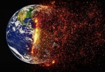 La planète Terre fait face à une urgence climatique (détail) La planète Terre fait face à une urgence climatique (détail)