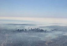 Sydney enveloppée mardi dans un épais brouillard toxique Sydney enveloppée mardi dans un épais brouillard toxique