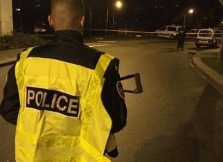 Fusillade à Besançon : Trois personnes blessées par balles (détail) Fusillade à Besançon : Trois personnes blessées par balles (détail)