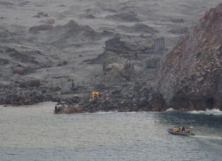 Volcan en Nouvelle-Zélande: Les recherches ont été suspendues Volcan en Nouvelle-Zélande: Les recherches ont été suspendues