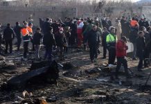 Crash du Boeing en Iran: « un incendie » à bord (détail) Crash du Boeing en Iran: « un incendie » à bord (détail)