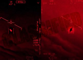 La Navy admet avoir classé une vidéo d’ovni « Top secret » (détail) La Navy admet avoir classé une vidéo d’ovni « Top secret » (détail)