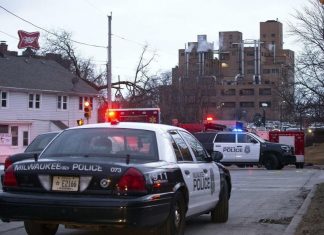 Fusillade dans une brasserie de bière aux Etats-Unis (détail) Fusillade dans une brasserie de bière aux Etats-Unis (détail)