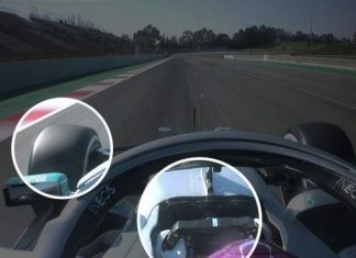 Mercedes fait sensation et polémique avec son volant (détail) Mercedes fait sensation et polémique avec son volant (détail)