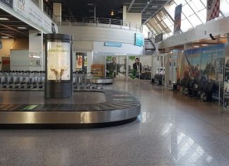 L’aéroport de Strasbourg évacué après une alerte à la bombe (détail) L'aéroport de Strasbourg évacué après une alerte à la bombe (détail)