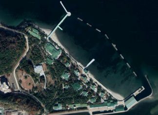 Kim Jong-un réfugié dans une villa de luxe, d’après les images satellite Kim Jong-un réfugié dans une villa de luxe, d'après les images satellite