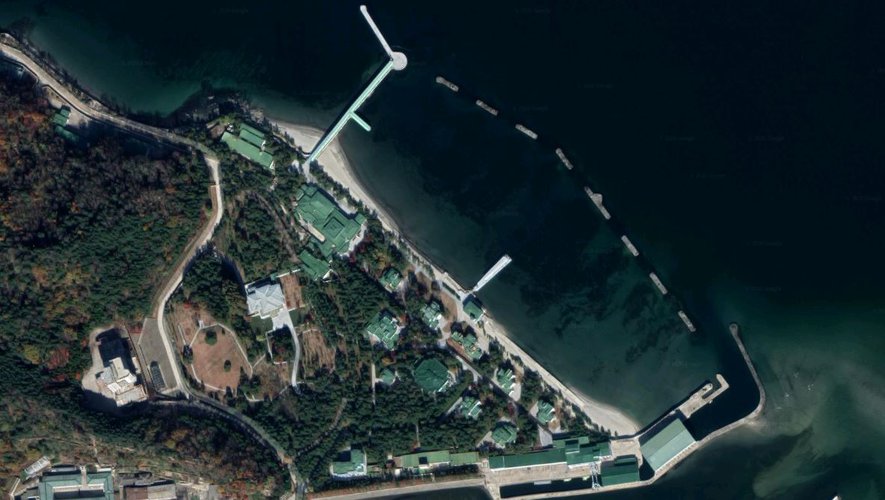 Kim Jong-un réfugié dans une villa de luxe, d'après les images satellite