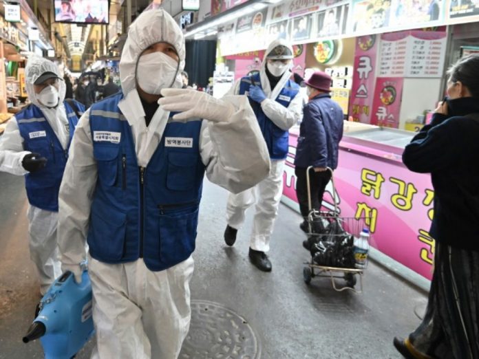 Coronavirus: une flambée de cas près de Séoul (détail)