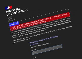 Déconfinement en France : l’auto-attestation numérique pour les transports en commun est disponible Déconfinement en France : l'auto-attestation numérique pour les transports en commun est disponible