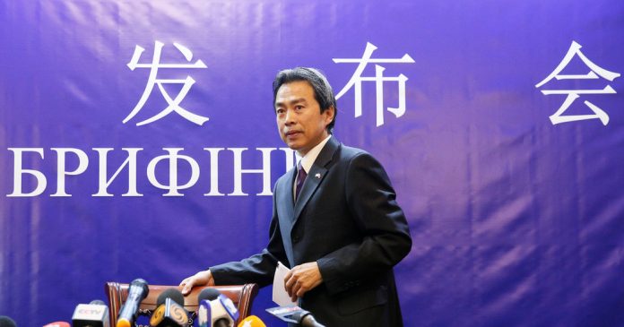 L'ambassadeur de Chine en Israël retrouvé mort chez lui (détail) L'ambassadeur de Chine en Israël retrouvé mort chez lui (détail)