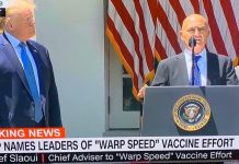 Moncef Slaoui nommé par Trump Directeur scientifique “Warp Speed” (détail) Moncef slaoui nommé par Trump Directeur scientifique “Warp Speed” (détail)