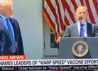 Moncef Slaoui nommé par Trump Directeur scientifique “Warp Speed” (détail) Moncef slaoui nommé par Trump Directeur scientifique “Warp Speed” (détail)