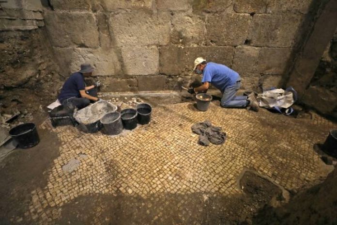 Pièces souterraines découvertes près du Mur des Lamentations (Photo)