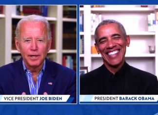 Barack Obama lève des fonds avec Joe Biden (détail) Barack Obama lève des fonds avec Joe Biden (détail)