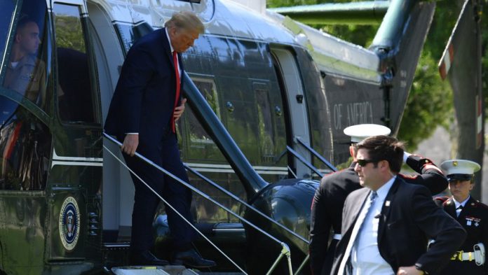 La santé de Donald Trump en question (détail)