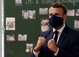 Le New-York times félicite Macron pour sa gestion de la crise (détail) Le New-York times félicite Macron pour sa gestion de la crise (détail)