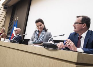 Agnès Buzyn devant la commission d’enquête sur le coronavirus (détail) Agnès Buzyn devant la commission d'enquête sur le coronavirus (détail)